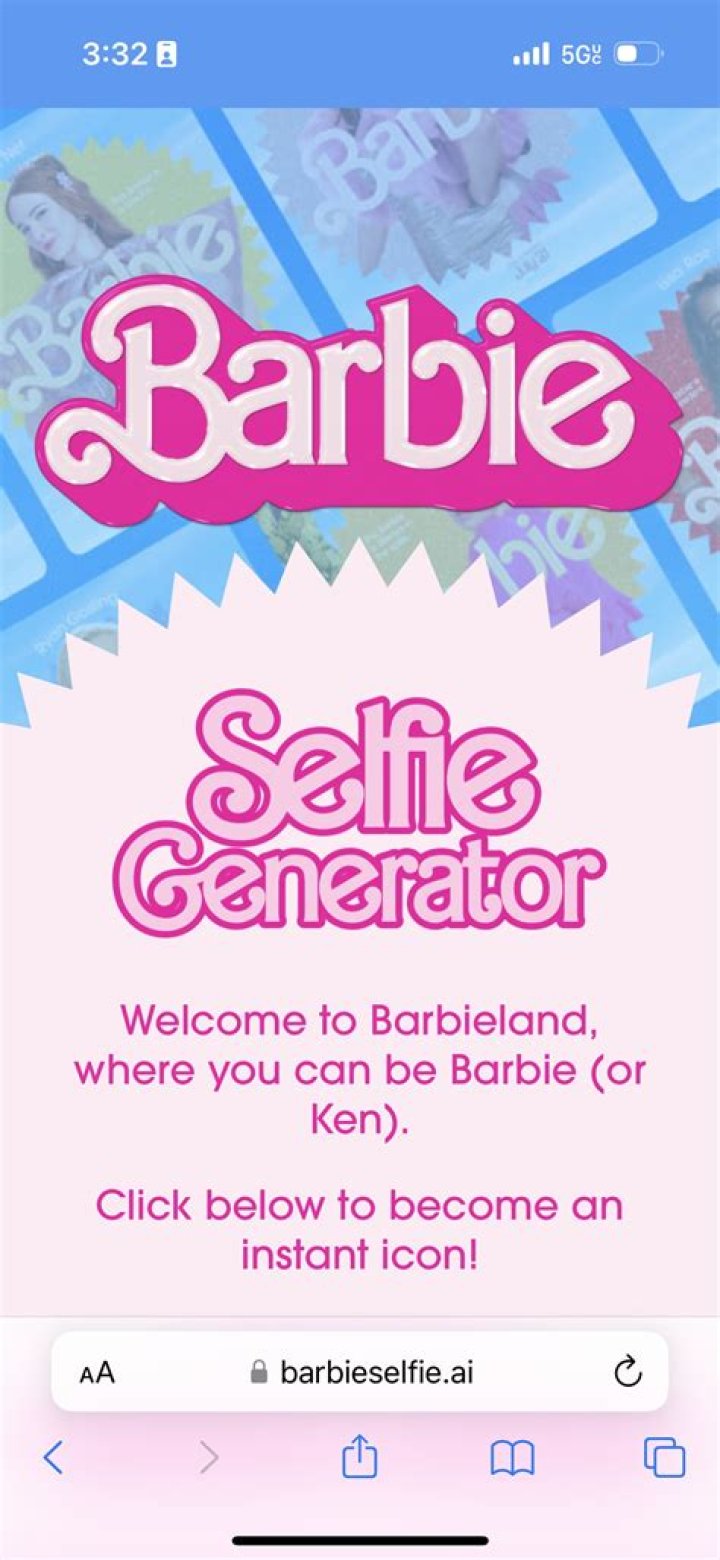 Barbie selfie generator: how to use the barbie filter