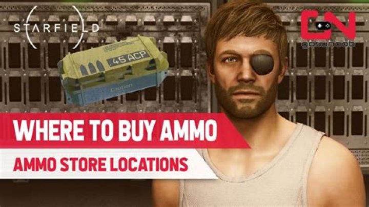 Where to buy ammo in Starfield